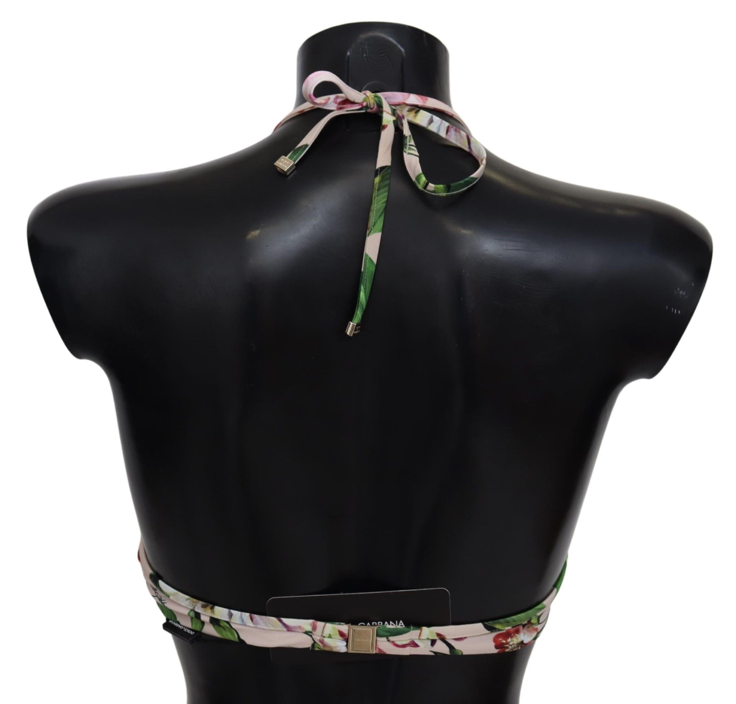Multicolor Floral Swimsuit Beachwear Bikini Tops - it1-xs