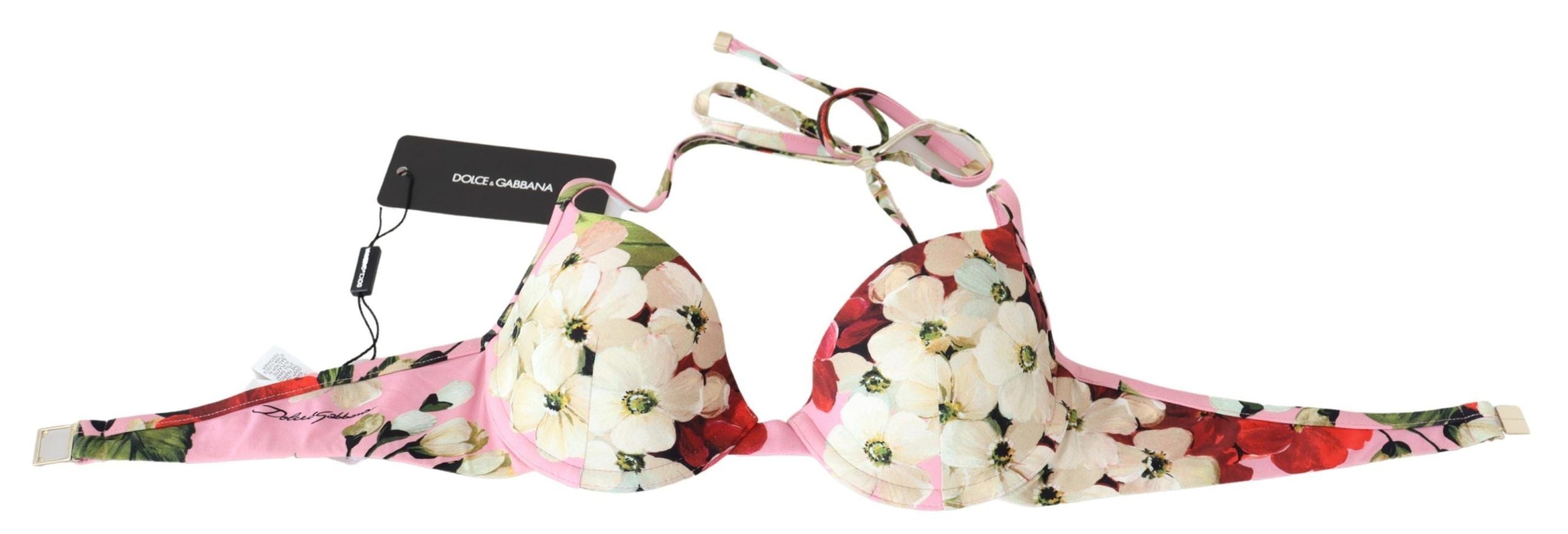 Multicolor Floral Swimsuit Beachwear Bikini Tops - it-xs
