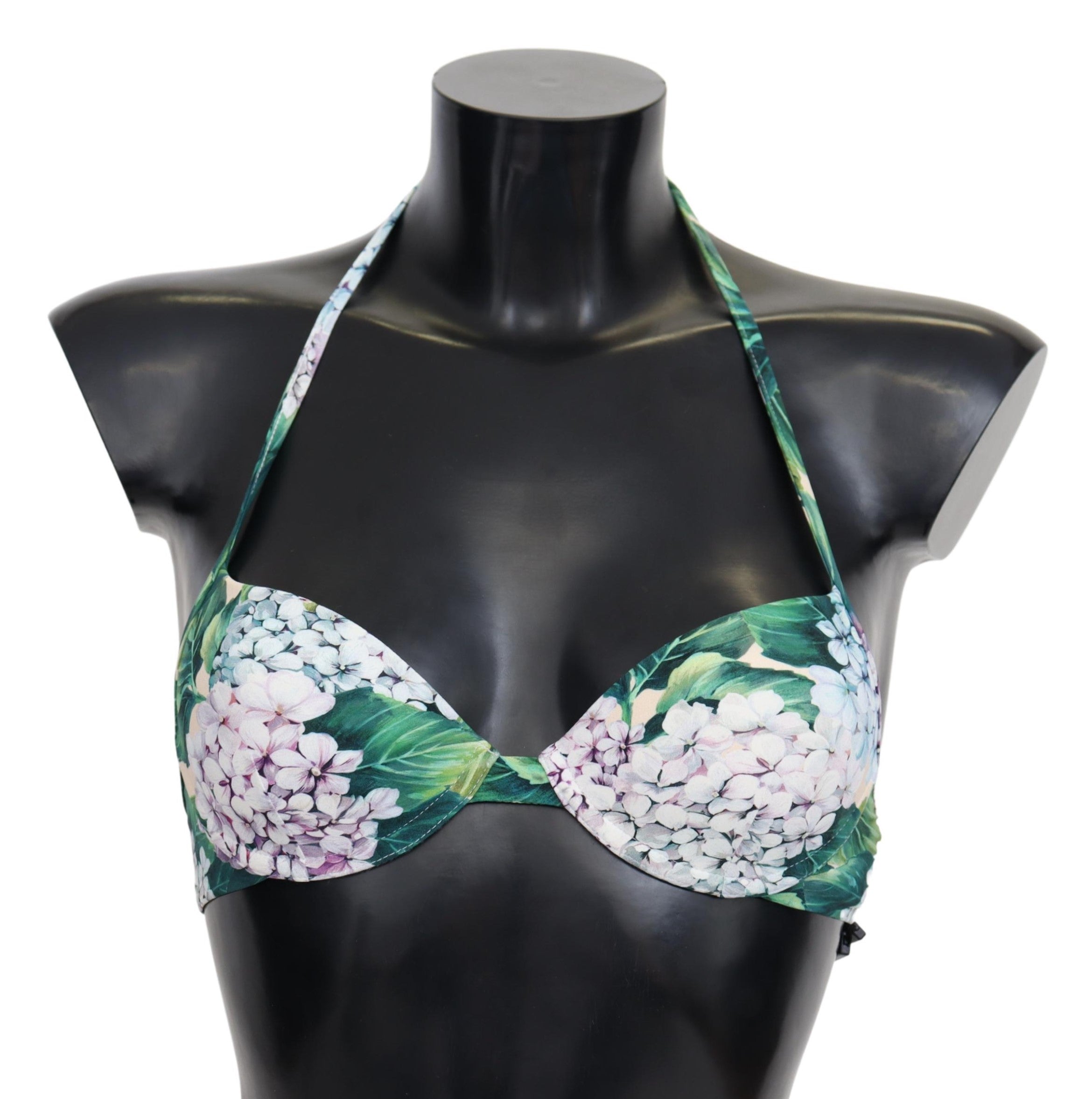 Multicolor Floral Print Beachwear Bikini Tops - it1-xs
