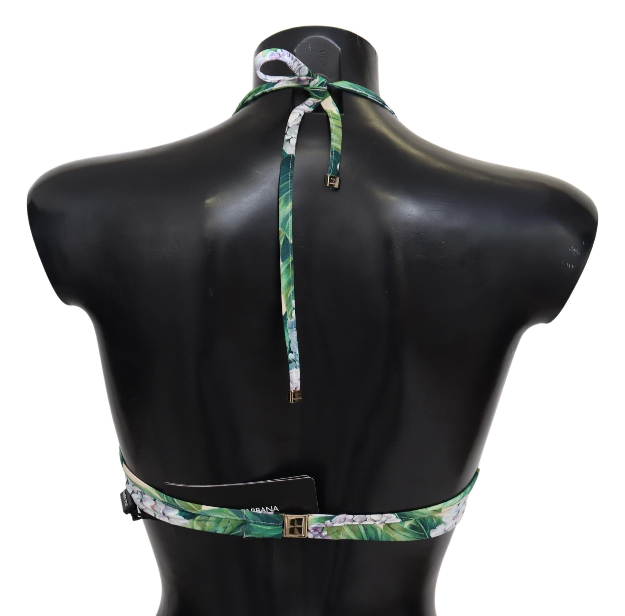 Multicolor Floral Print Beachwear Bikini Tops - it1-xs