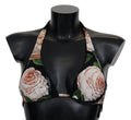 Multicolor Floral Print Beachwear Bikini Tops - it1-xs