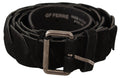 Black WX Silver Tone Buckle Waist Belt - 100-cm-40-inches