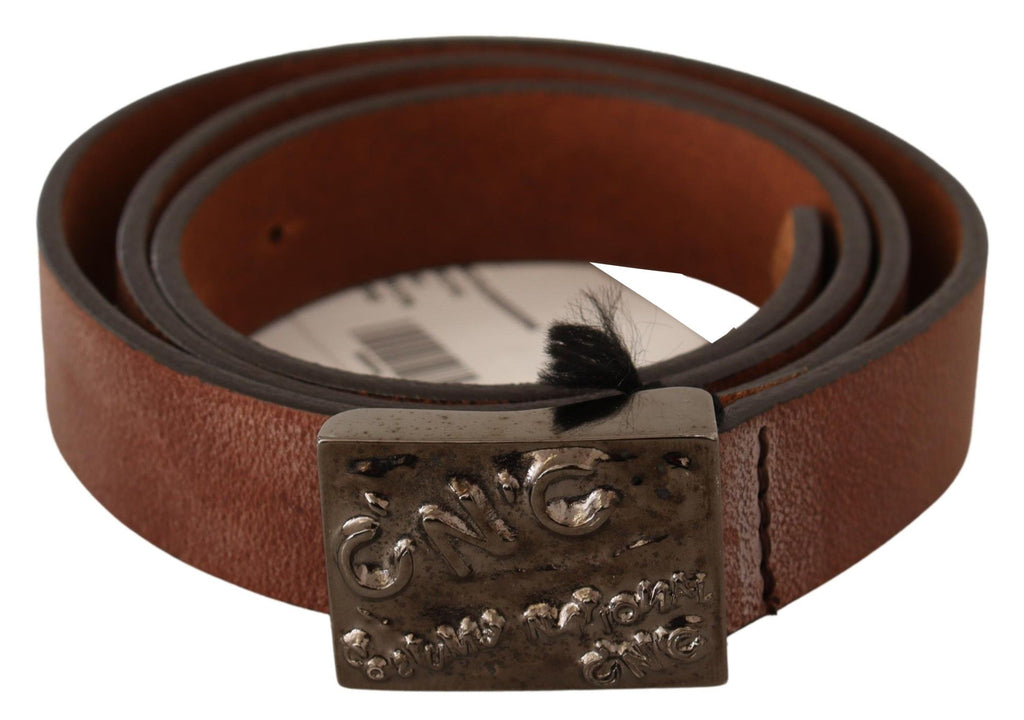 Brown Metal Buckle Waist Belt - 100-cm-40-inches