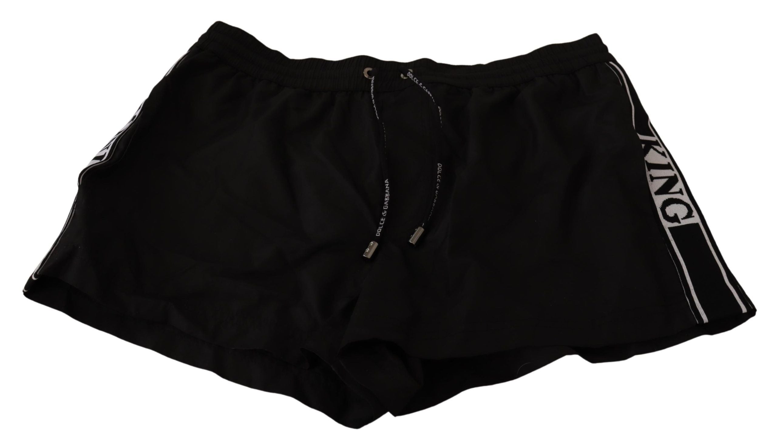 Black King Mens Beachwear Swimwear Shorts - it6-l