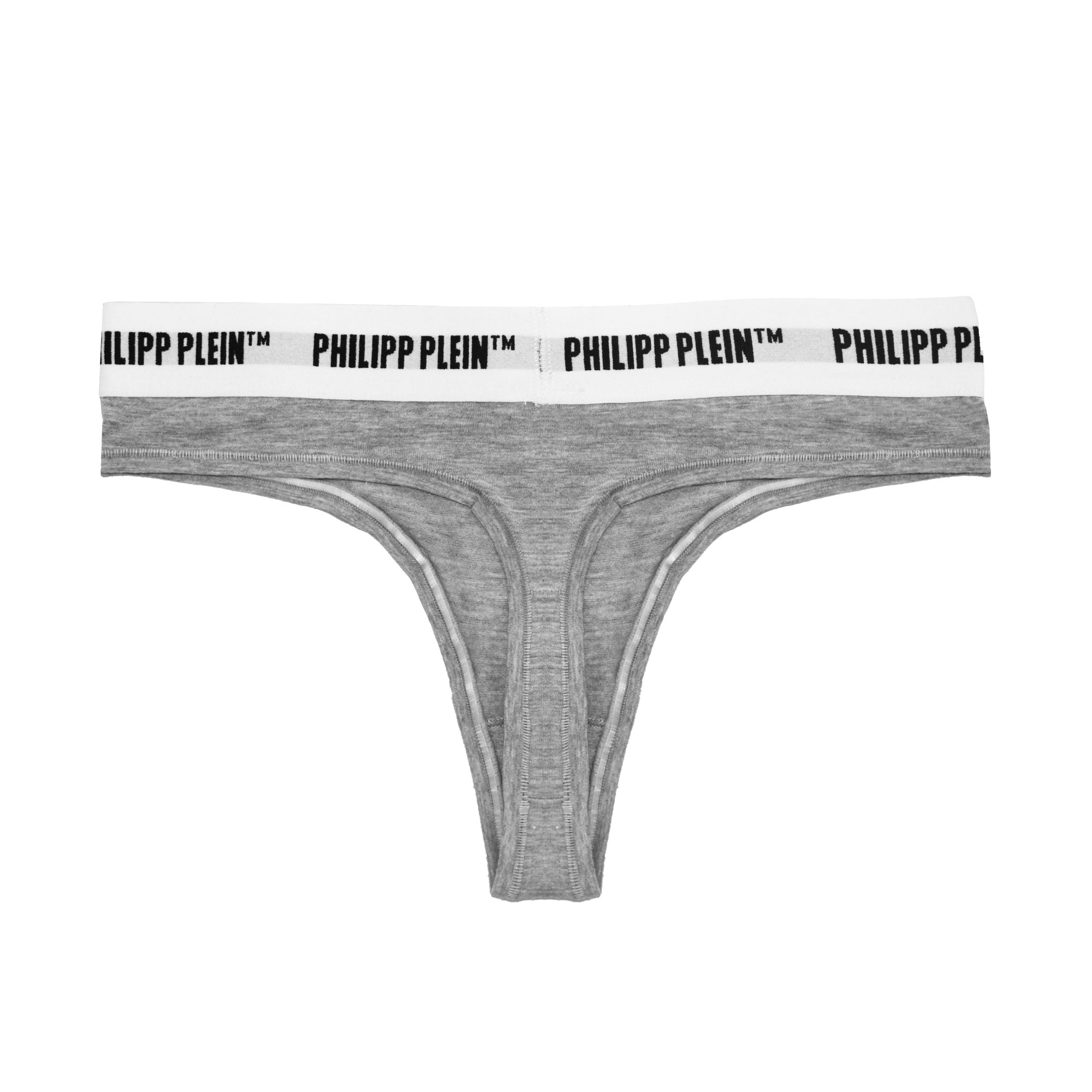 Gray Cotton Underwear - m