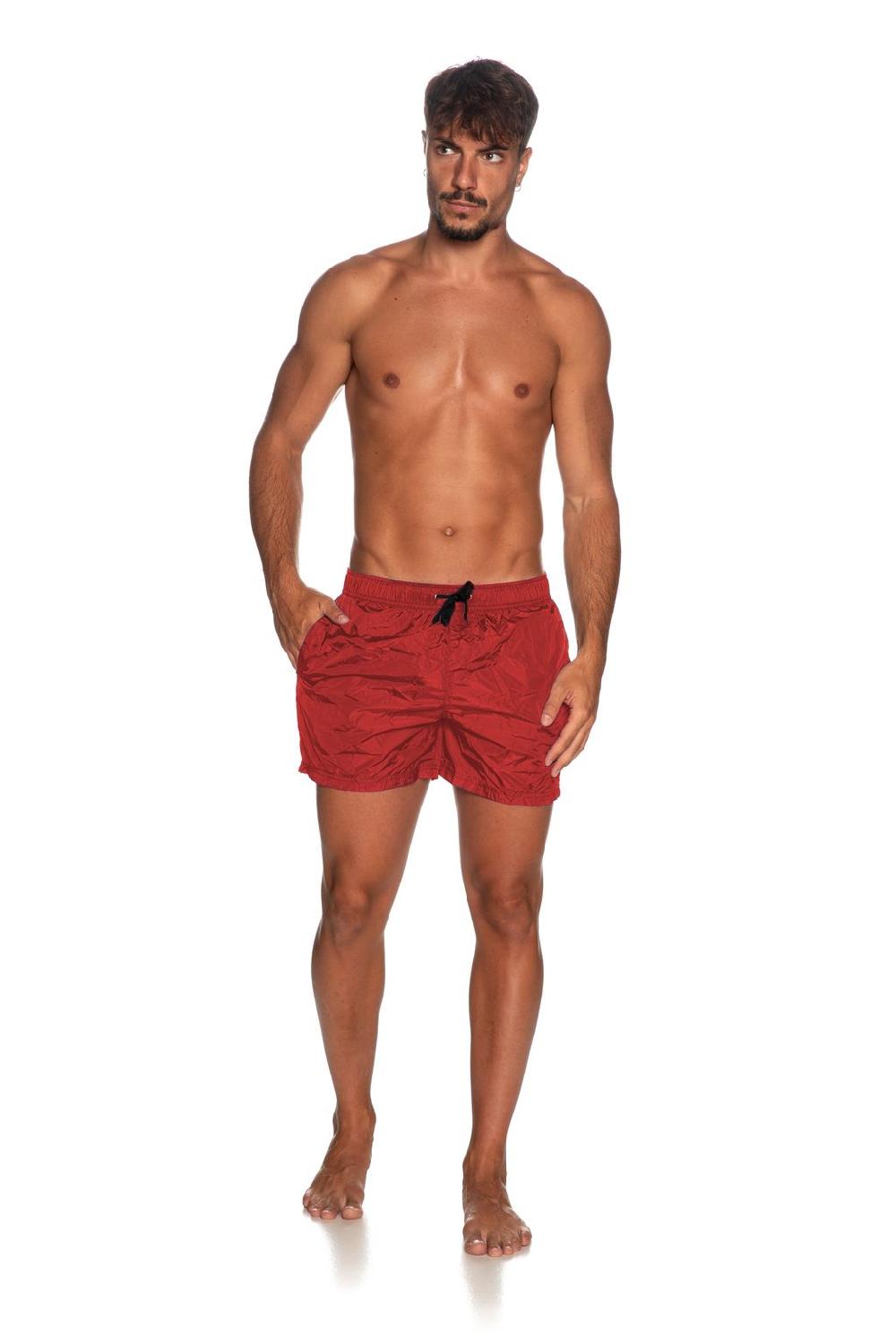 Red Nylon Swimwear - xl