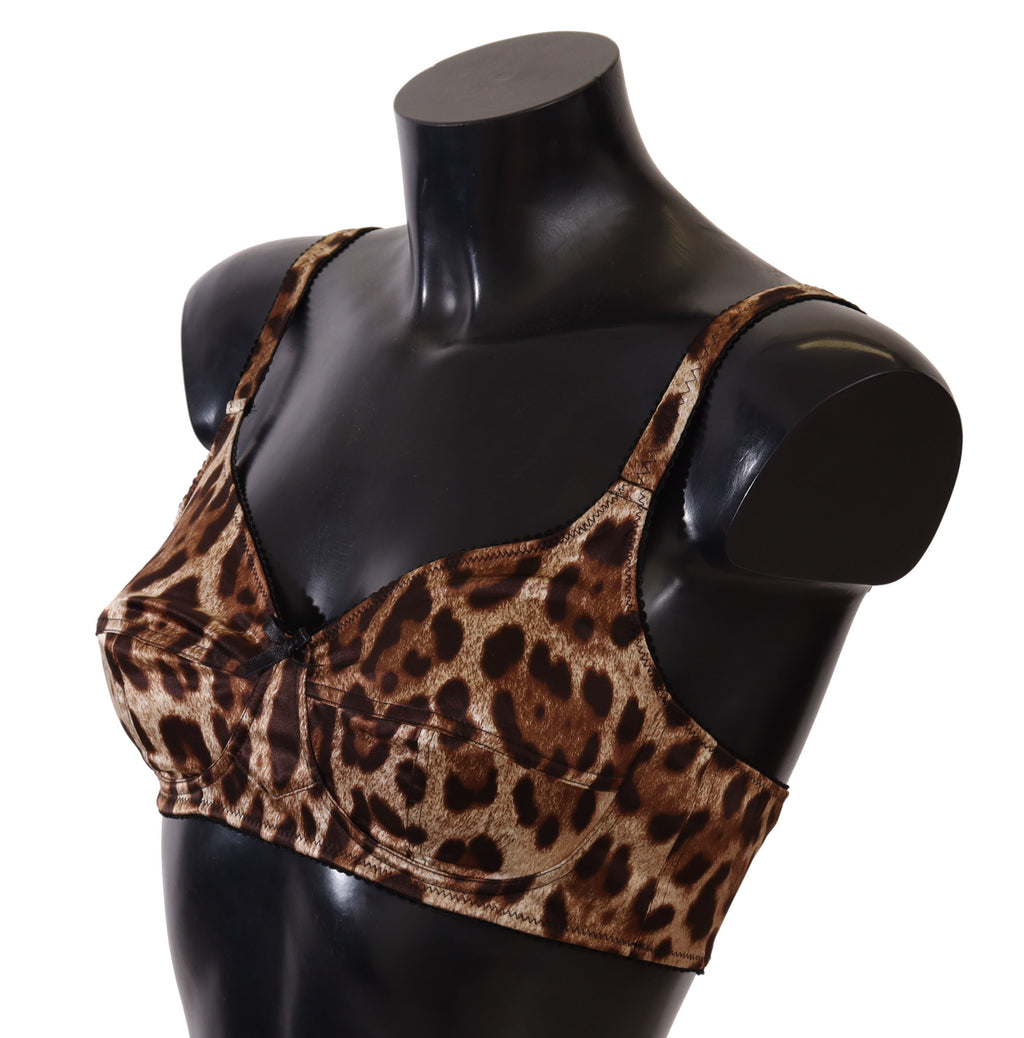 Brown Leopard Women Bra Underwear - it3-m