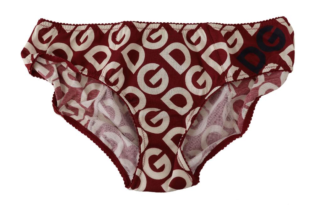 Multicolor DG Logo Print Slip Bottom Underwear - it2-s