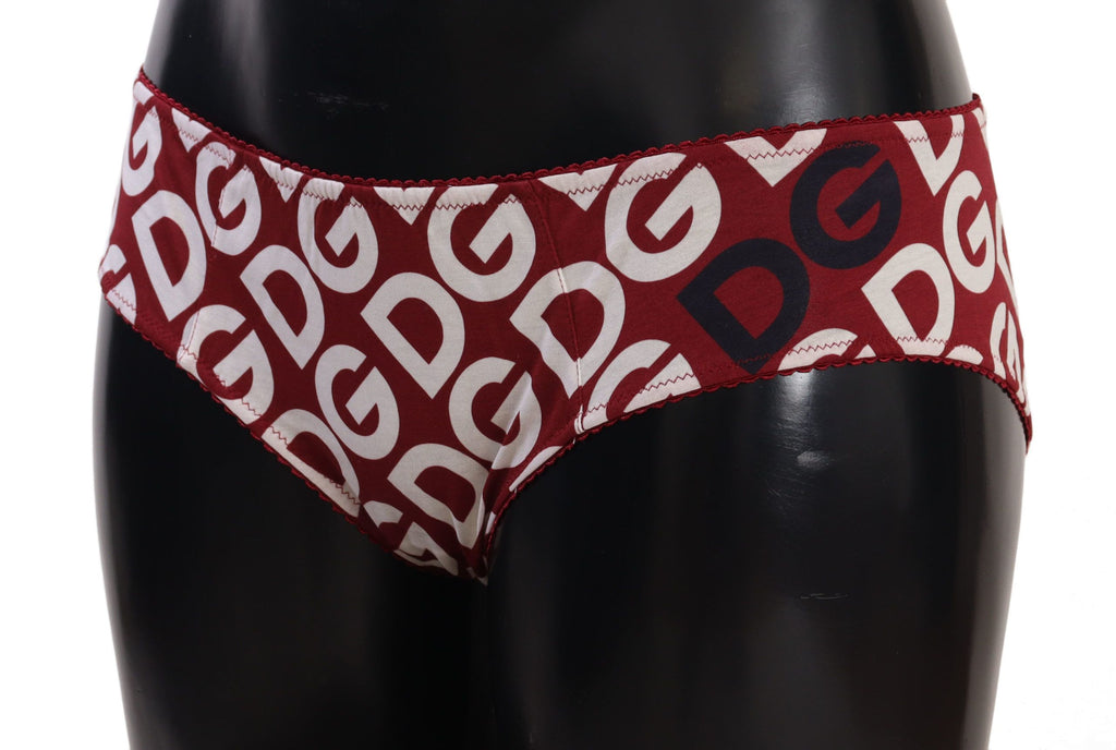 Multicolor DG Logo Print Slip Bottom Underwear - it1-xs