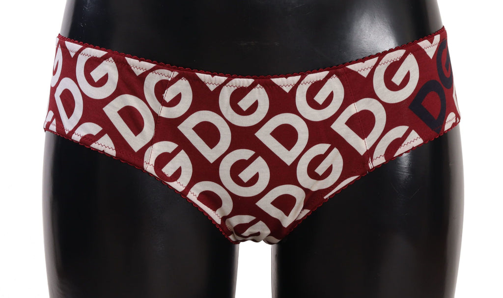 Multicolor DG Logo Print Slip Bottom Underwear - it4-l