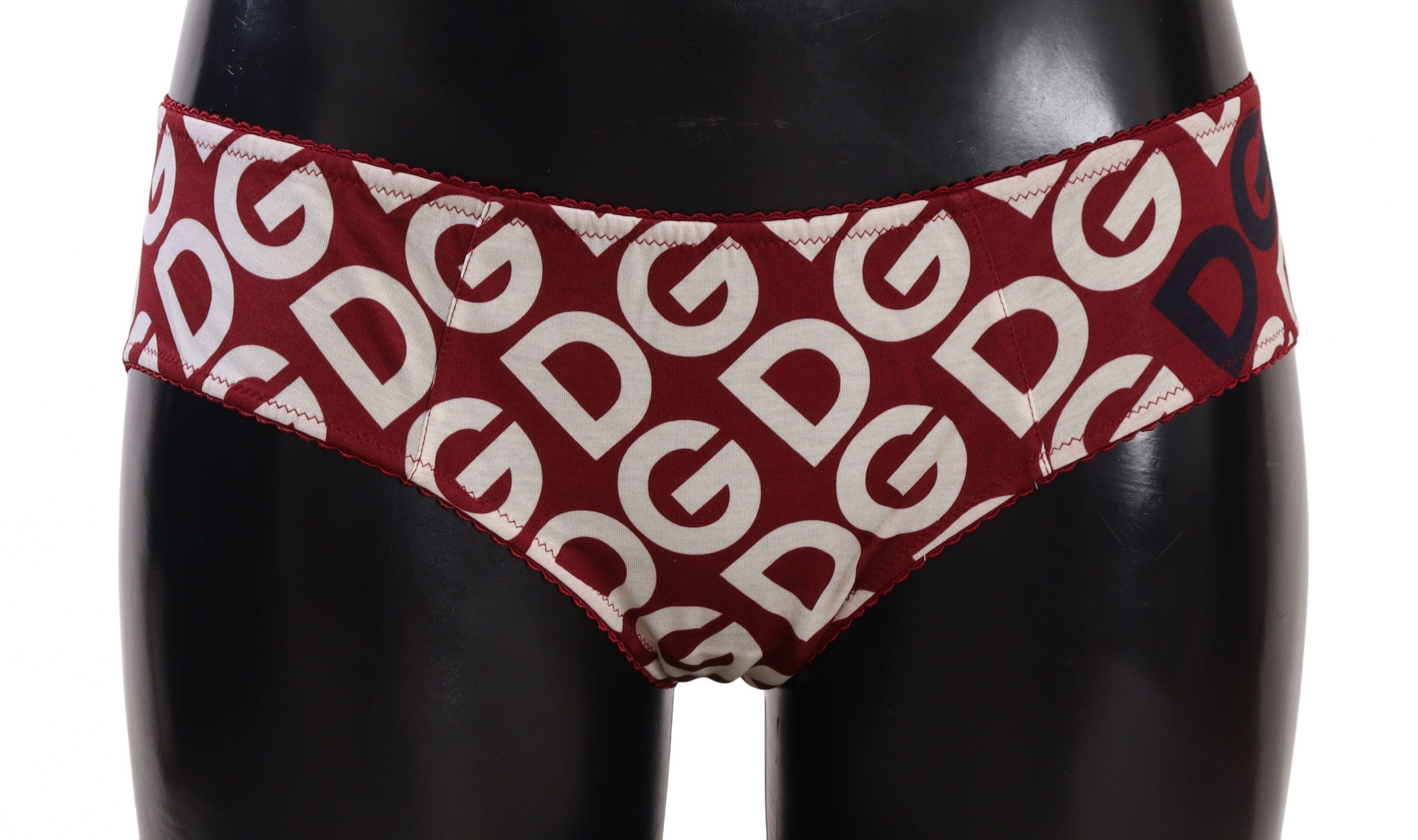 Multicolor DG Logo Print Slip Bottom Underwear - it4-l