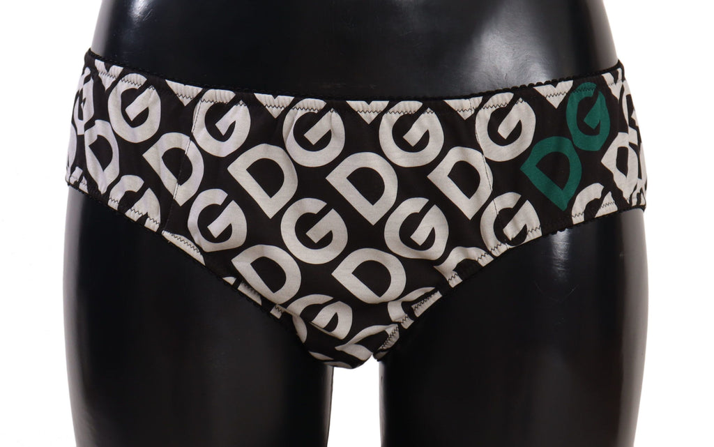 Multicolor DG Logo Print Slip Bottom Underwear - it5-xl