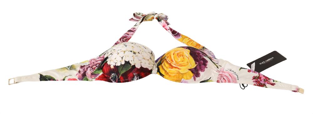 Multicolor Floral Swimsuit Bikini Top Swimwear - it2-s