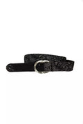 Black Wool Belt - uni