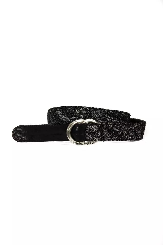 Black Wool Belt - uni