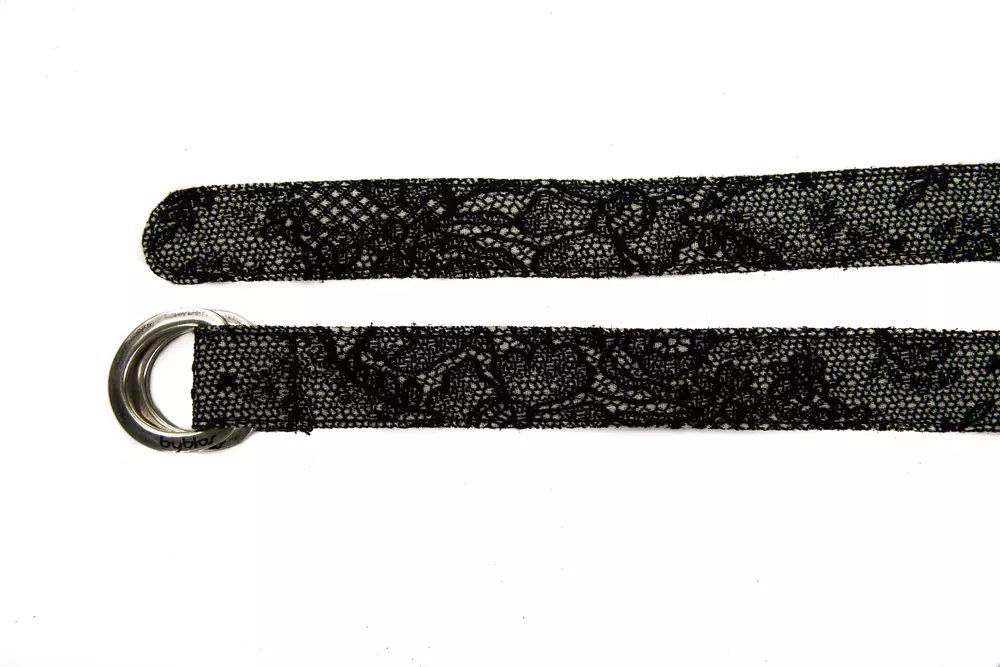 Black Wool Belt - uni