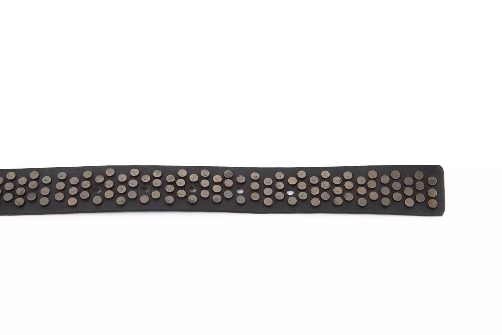 Black Leather Belt - s