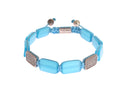 CZ Opal 925 Silver Bracelet - l