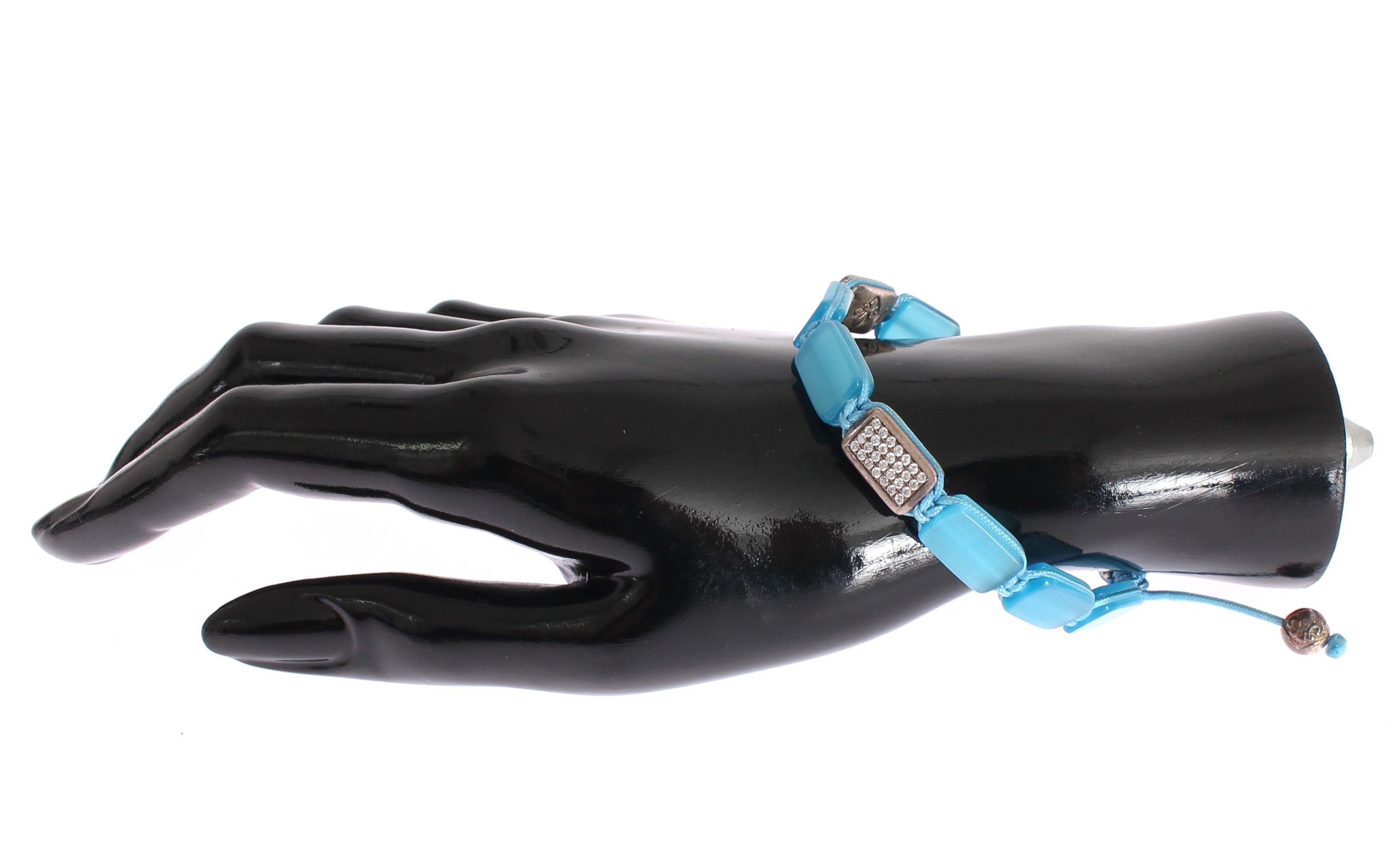 CZ Opal 925 Silver Bracelet - l