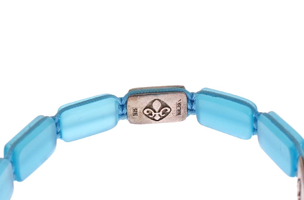 CZ Opal 925 Silver Bracelet - l