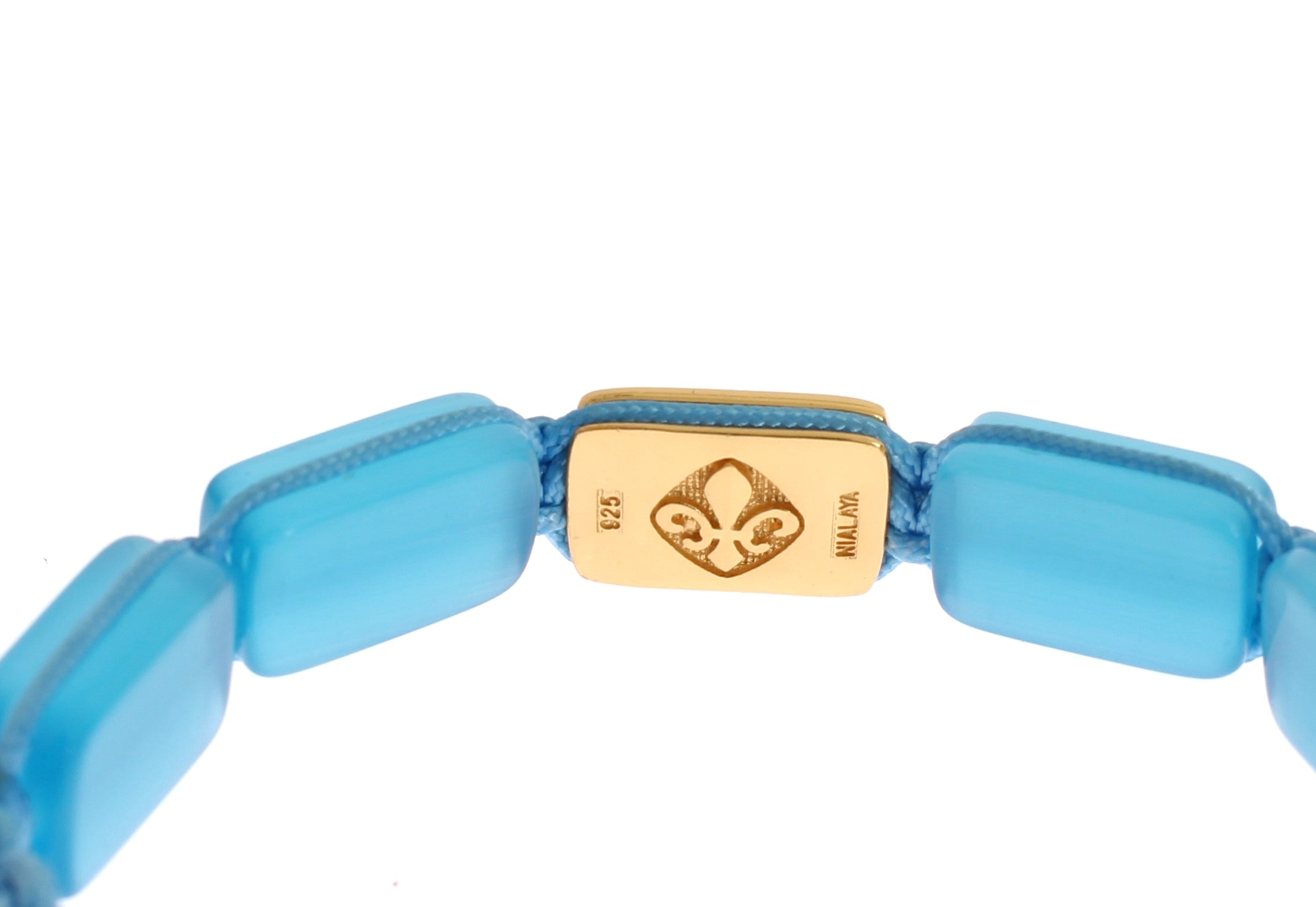 CZ Opal 18K Gold 925 Bracelet - l