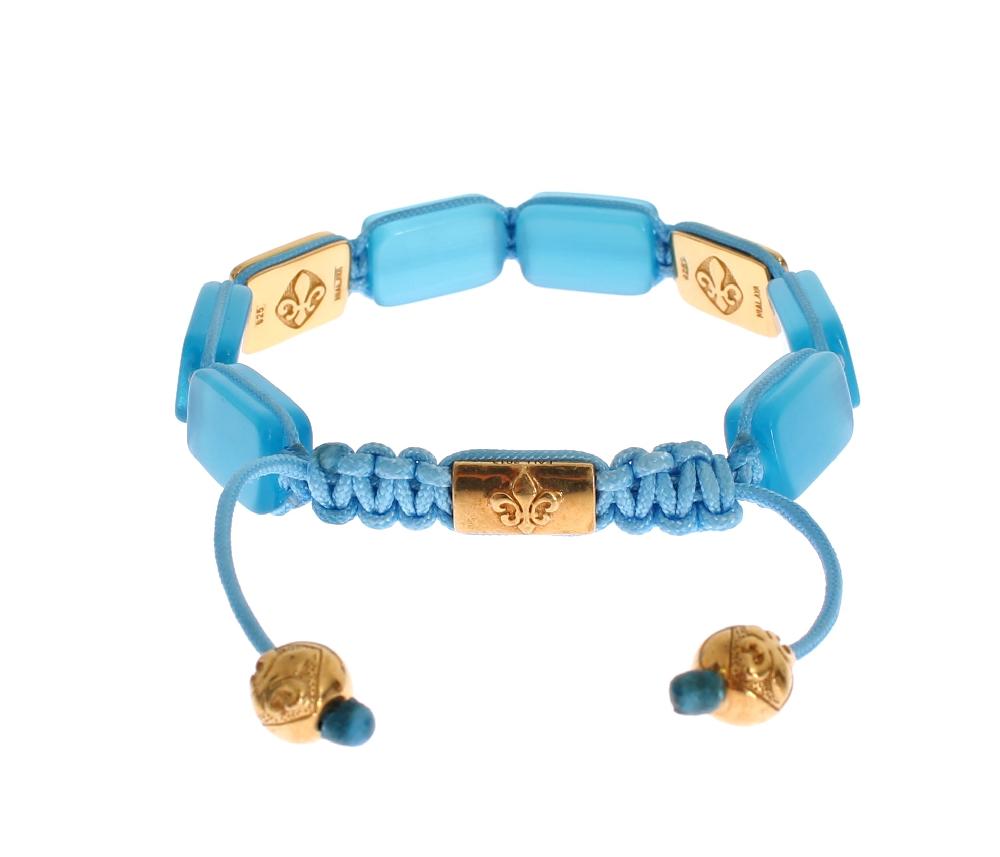 CZ Opal 18K Gold 925 Bracelet - m