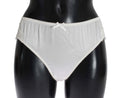 White Satin Stretch Underwear Panties - it1-xs
