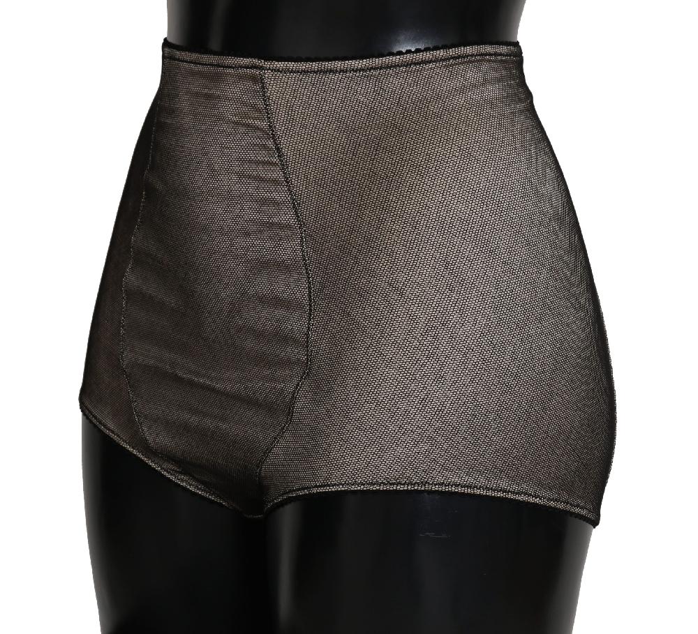 Bottoms Underwear Beige With Black Net - it-xs