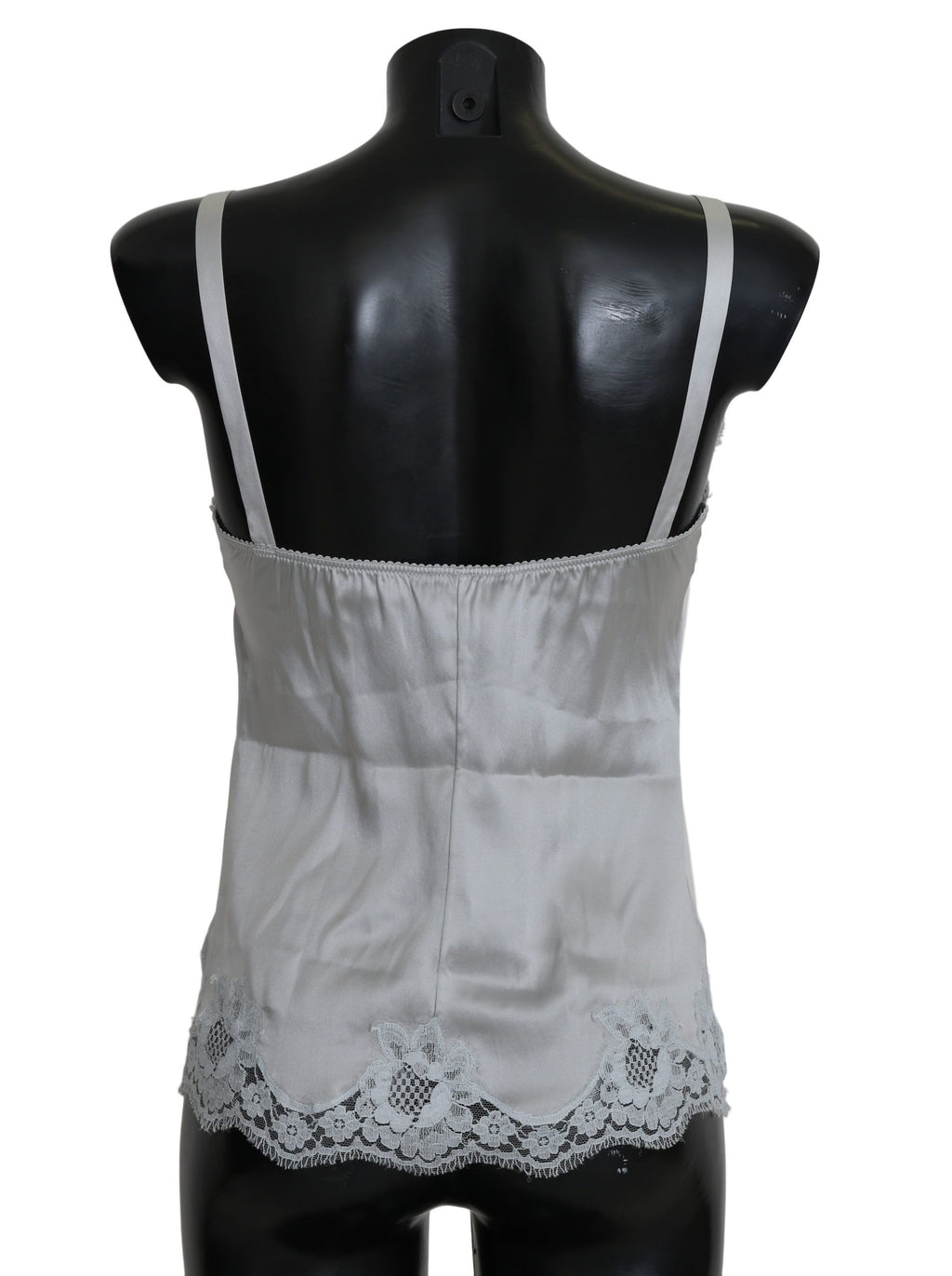 Green Silk Lace Dress Chemisole Lingerie - it-xs