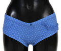 Blue Shorts Beachwear Bikini Bottoms Swimsuit - it2-s