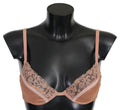 Nude Lace Push Up Silk Underwear - it2-s
