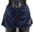 Cotton Blue Lingerie Shorts Underwear - it2-s