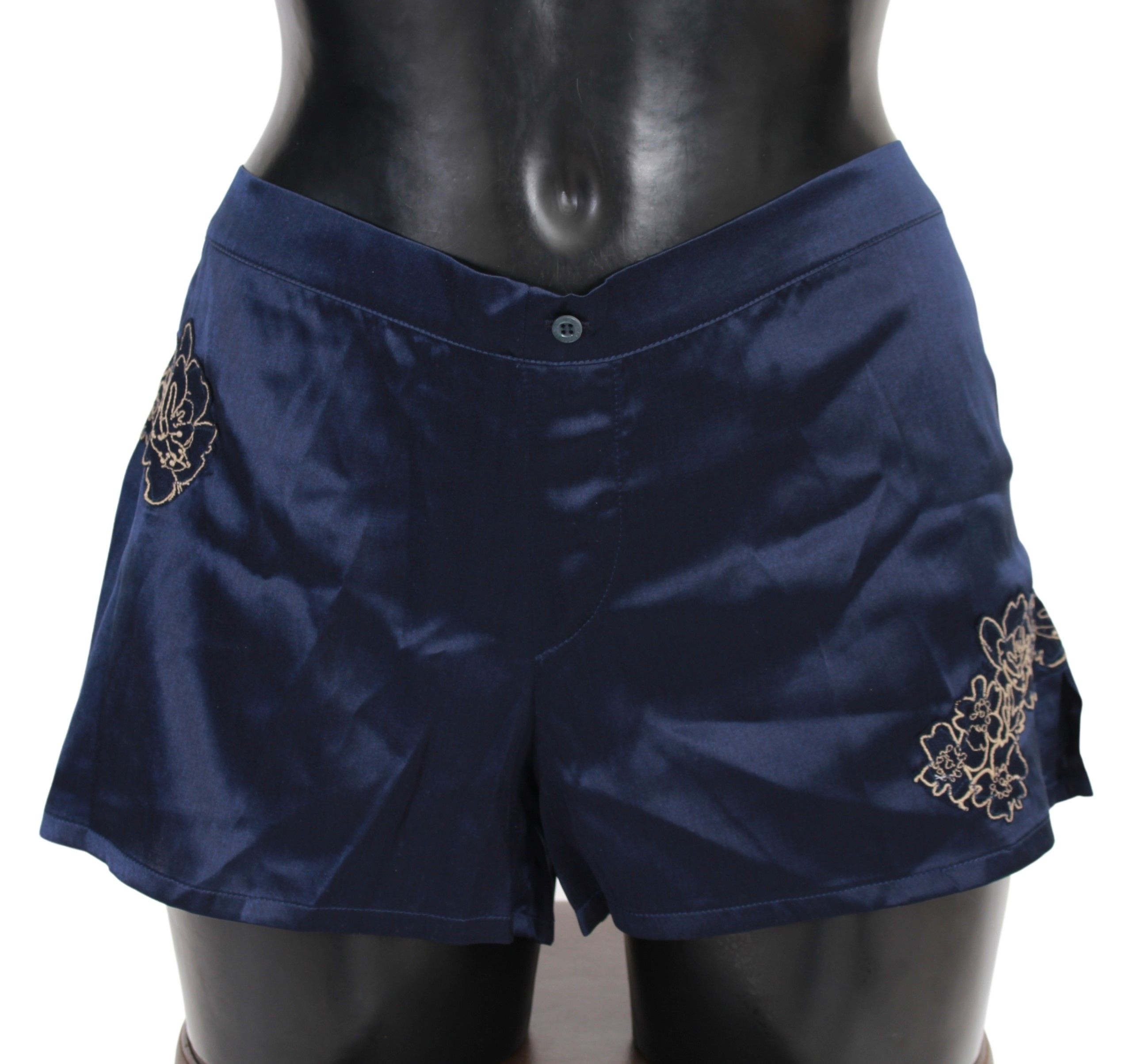 Cotton Blue Lingerie Shorts Underwear - it2-s