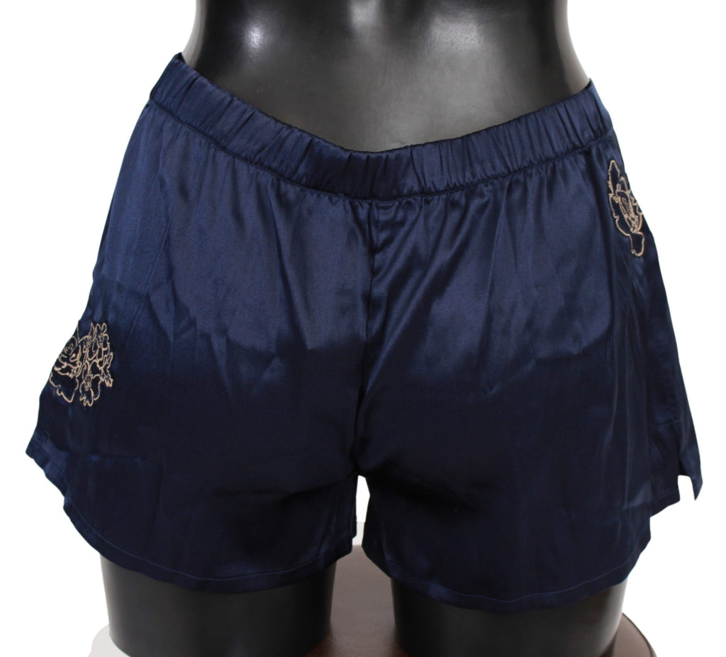 Cotton Blue Lingerie Shorts Underwear - it2-s