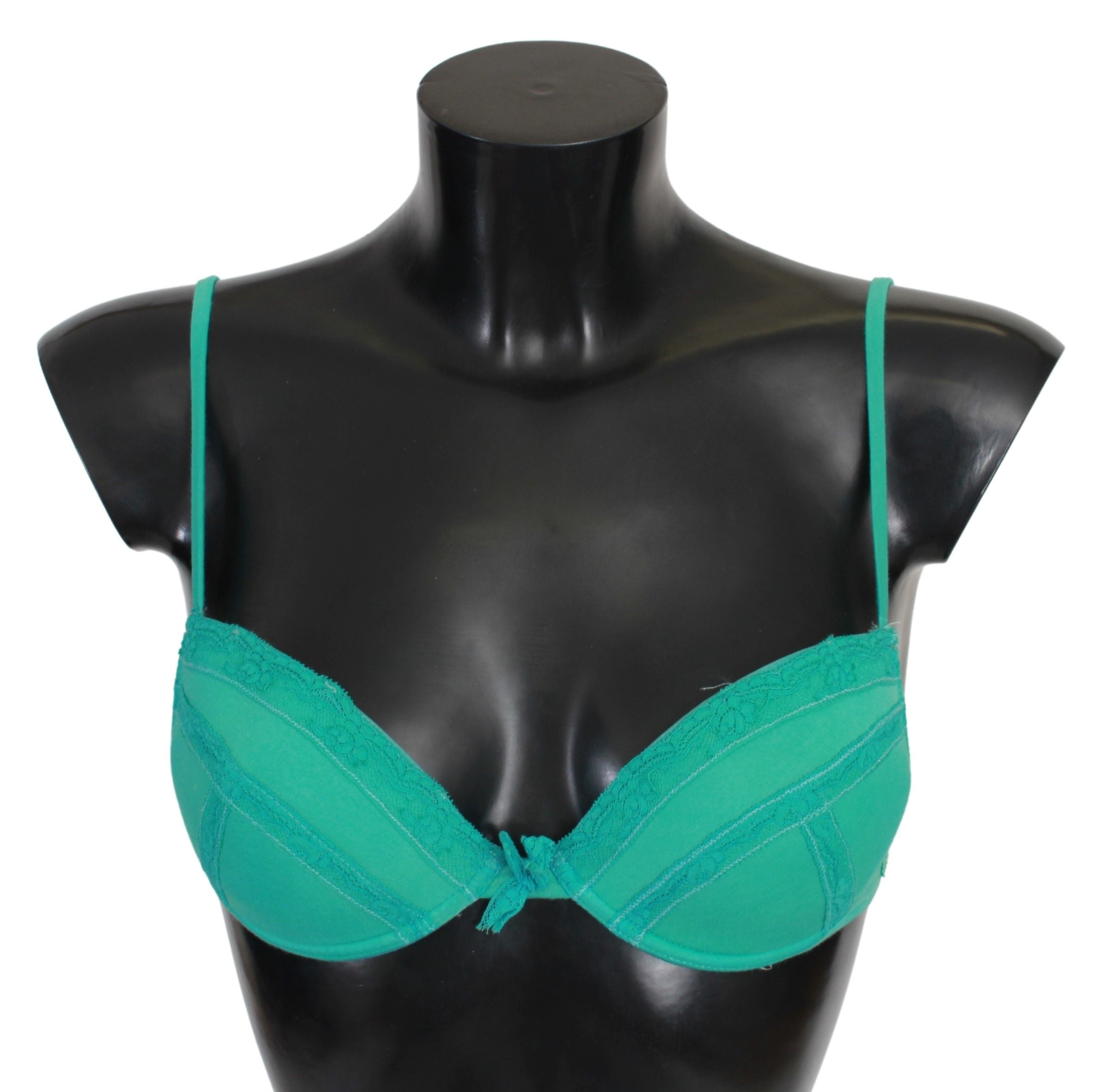 Green Push Up Bra 100% Cotton Underwear - it2-s