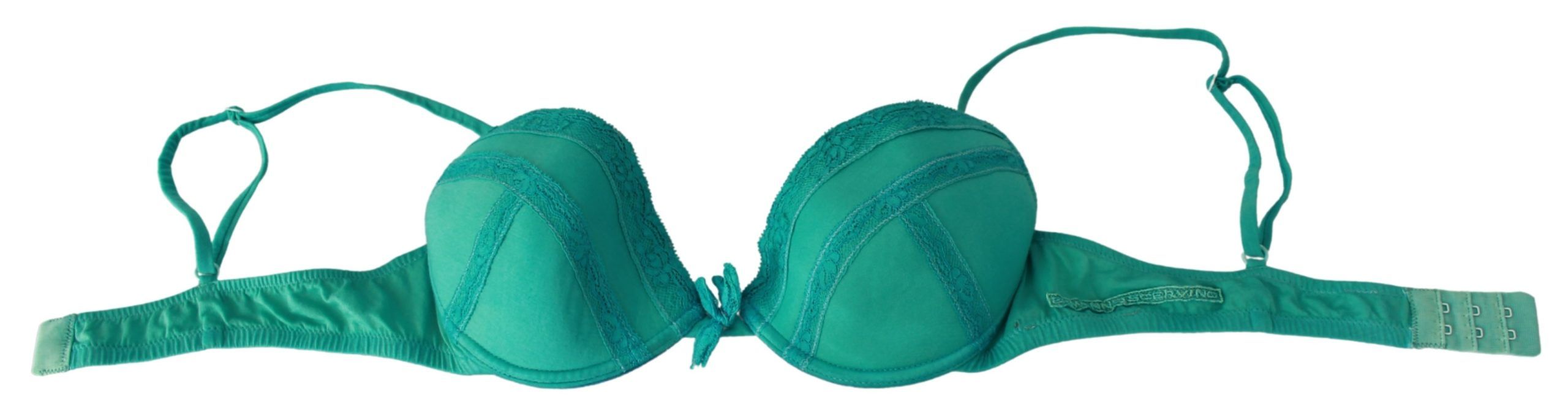 Green Push Up Bra 100% Cotton Underwear - it2-s