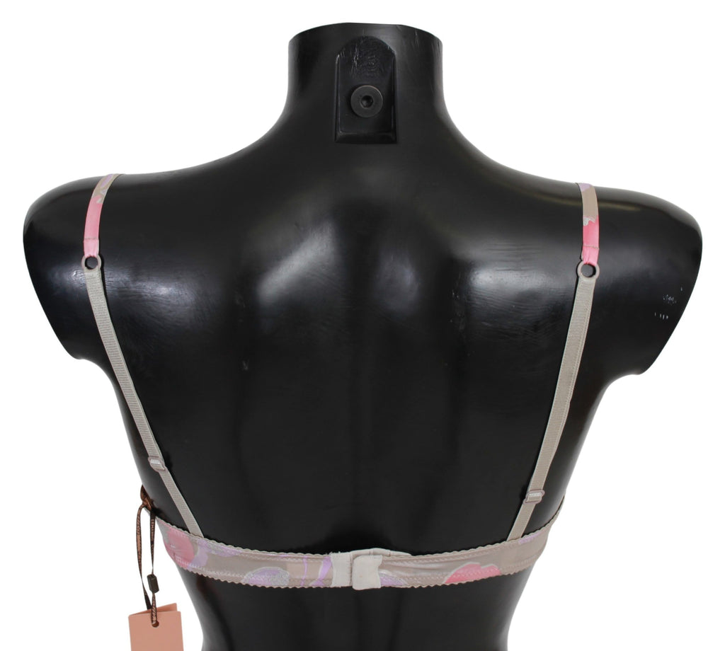 Pink Lace Silk Stretch Push Up Underwear - it2-s