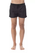 Black Polyester Swimwear - it50-l