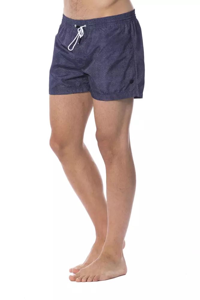 Blue Polyester Swimwear - it46-s
