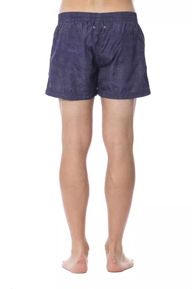 Blue Polyester Swimwear - it56-xxl