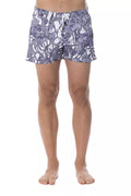 Light-blue Polyester Swimwear - it54-xl