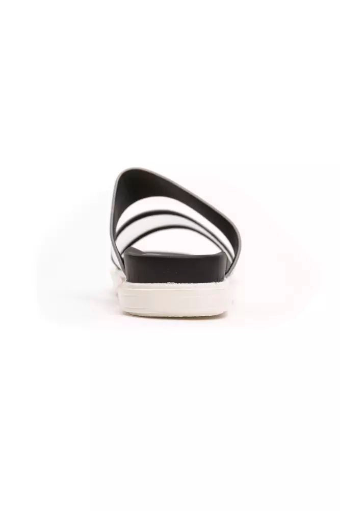 Sandalo in materiale esterno argento - EU40/US10