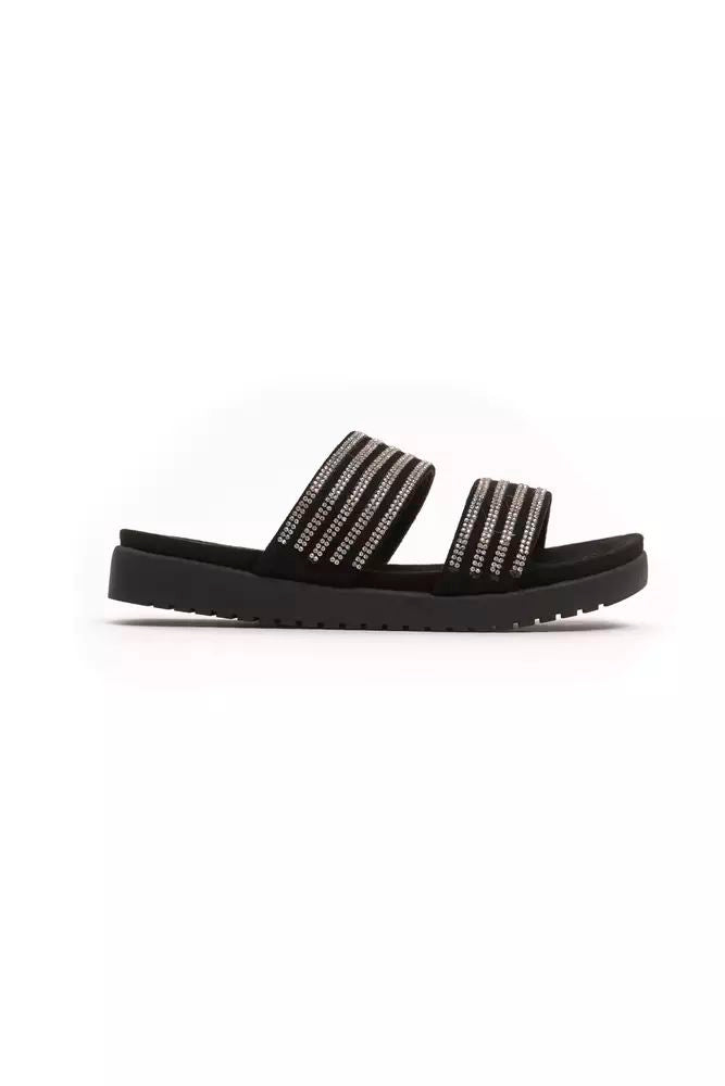 Sandalo in materiale esterno argento - EU35/US5