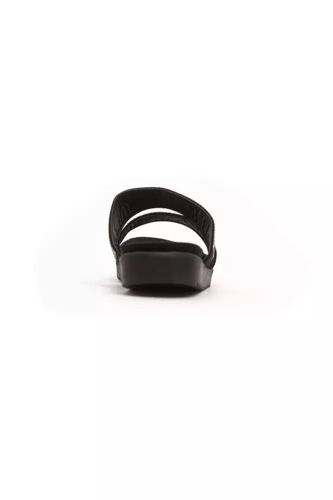 Sandalo in materiale esterno argento - EU40/US10