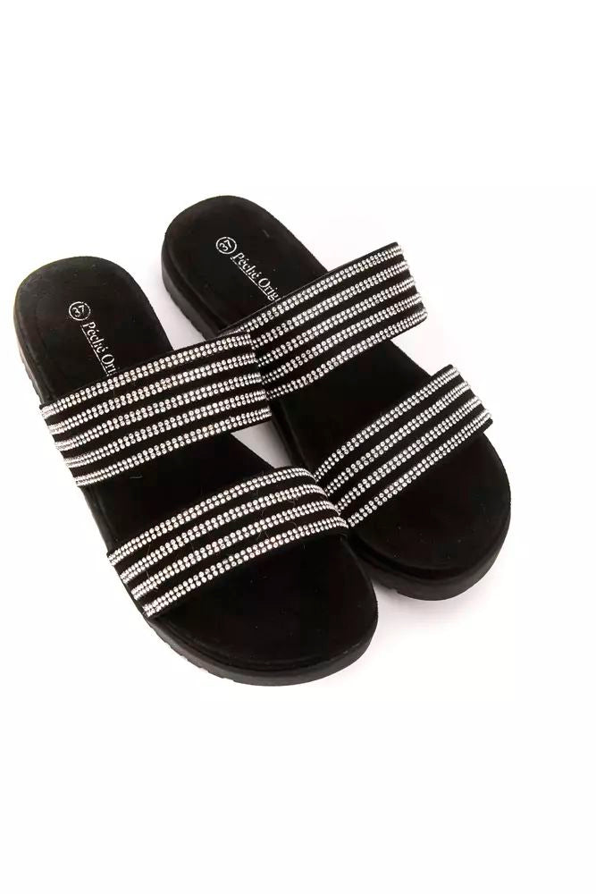 Sandalo in materiale esterno argento - EU39/US9