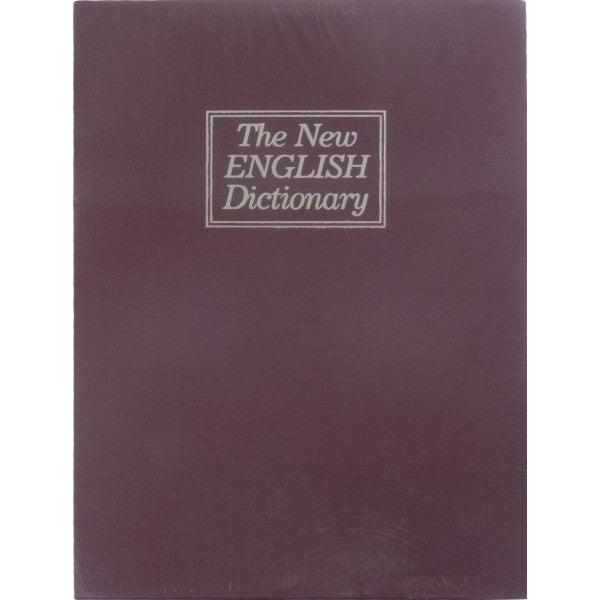 Fake Dictionary with safety deposit box - Red