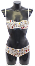 White Sailor Bra Panty Stretch Underwear - it2-s