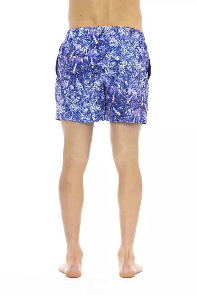 Light Blue Polyester Swimwear - m