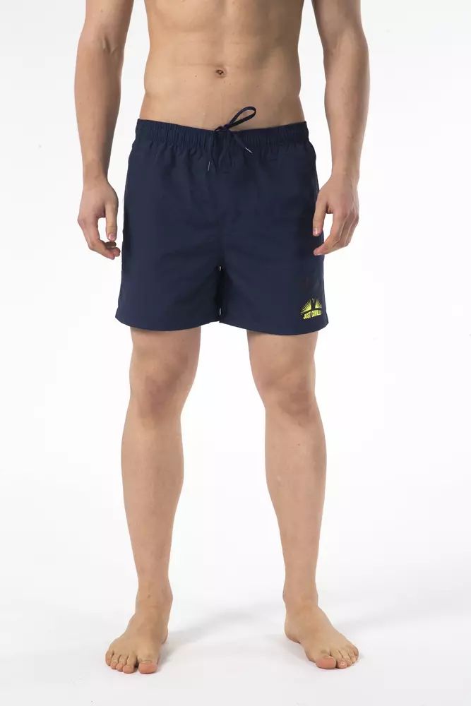 Blue Nylon Swimwear - xxl