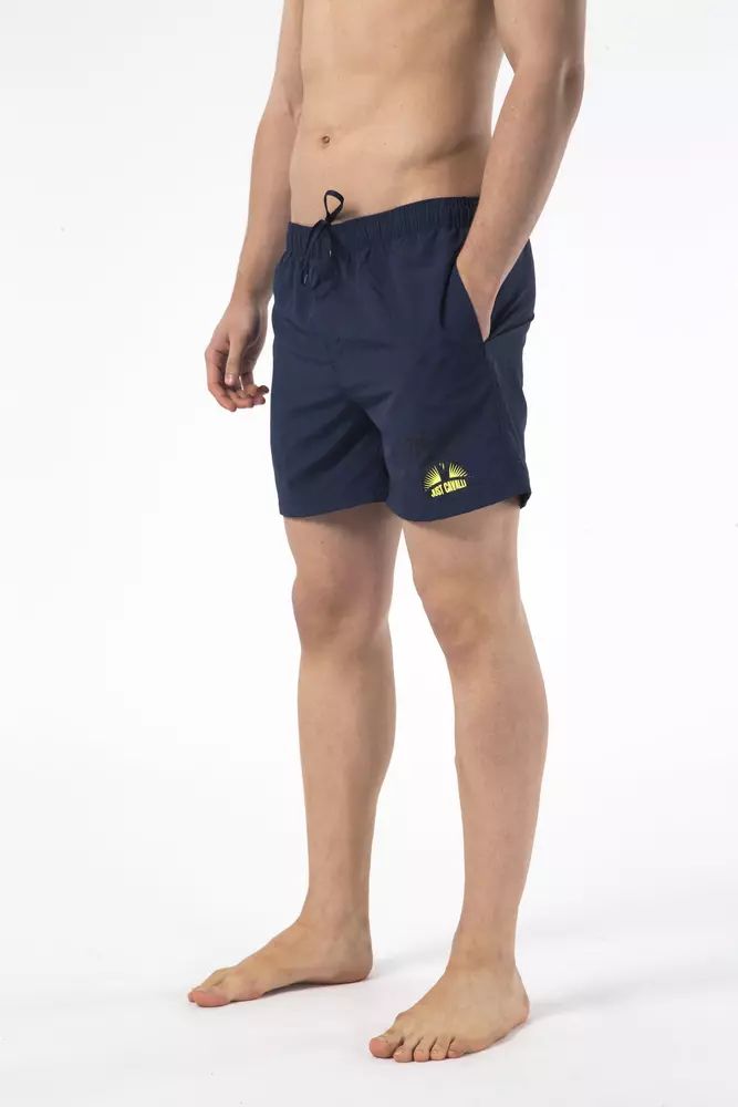 Blue Nylon Swimwear - xxl